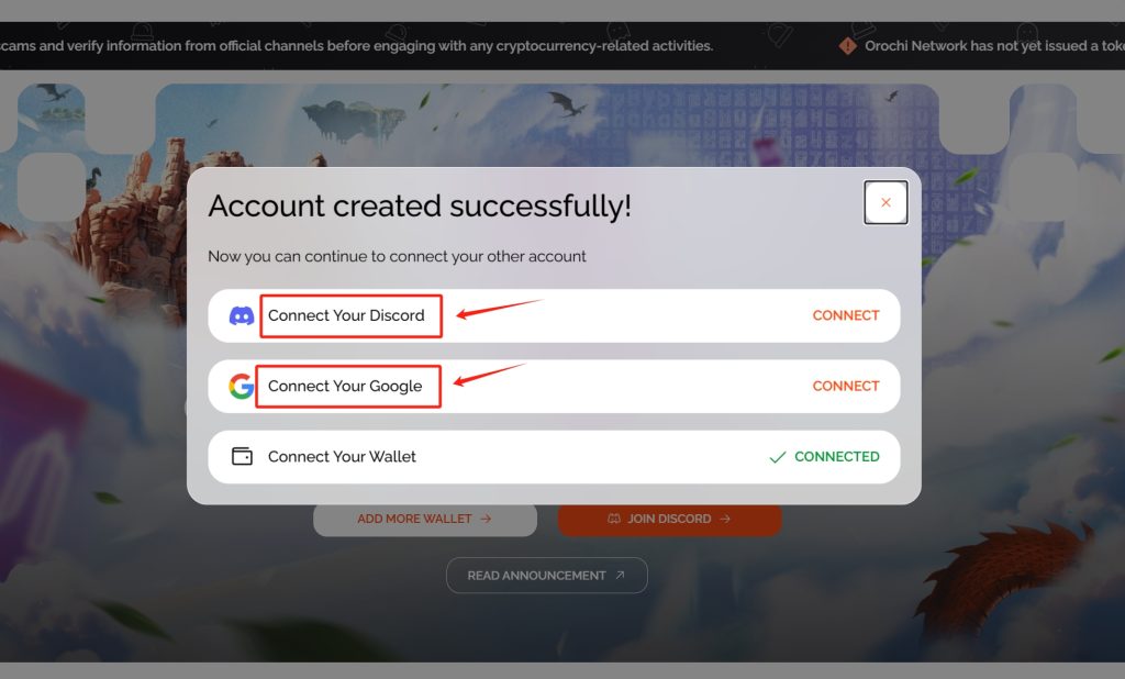 4月18日更新：推出网页挖矿活动，融资1200万美元Orochi Network开启积分活动!0撸空投交互教程