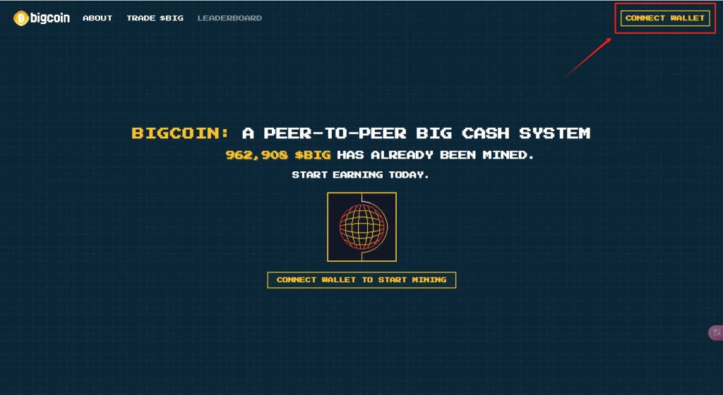 Abstract链上爆火链游，两天破千万美元市值的挖矿链游BIGCOIN玩法教程