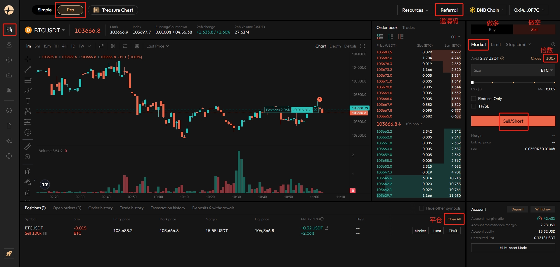 Binance Labs投资的全链永续交易DEX平台Aster